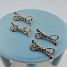 گیره انبری طرح پاپیونی پلنگی